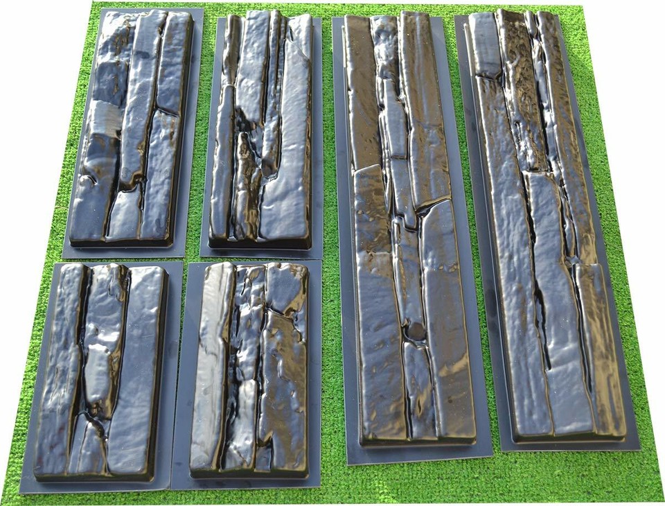 3D Wall Concrete Molds DIY Stone Mold Mould ABS Plastic Maker for House Plaster Path Brick