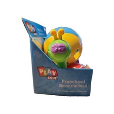 Play Zone Preschool Simon the Snail toy Features: Pull Along, Shape Sorting Fun