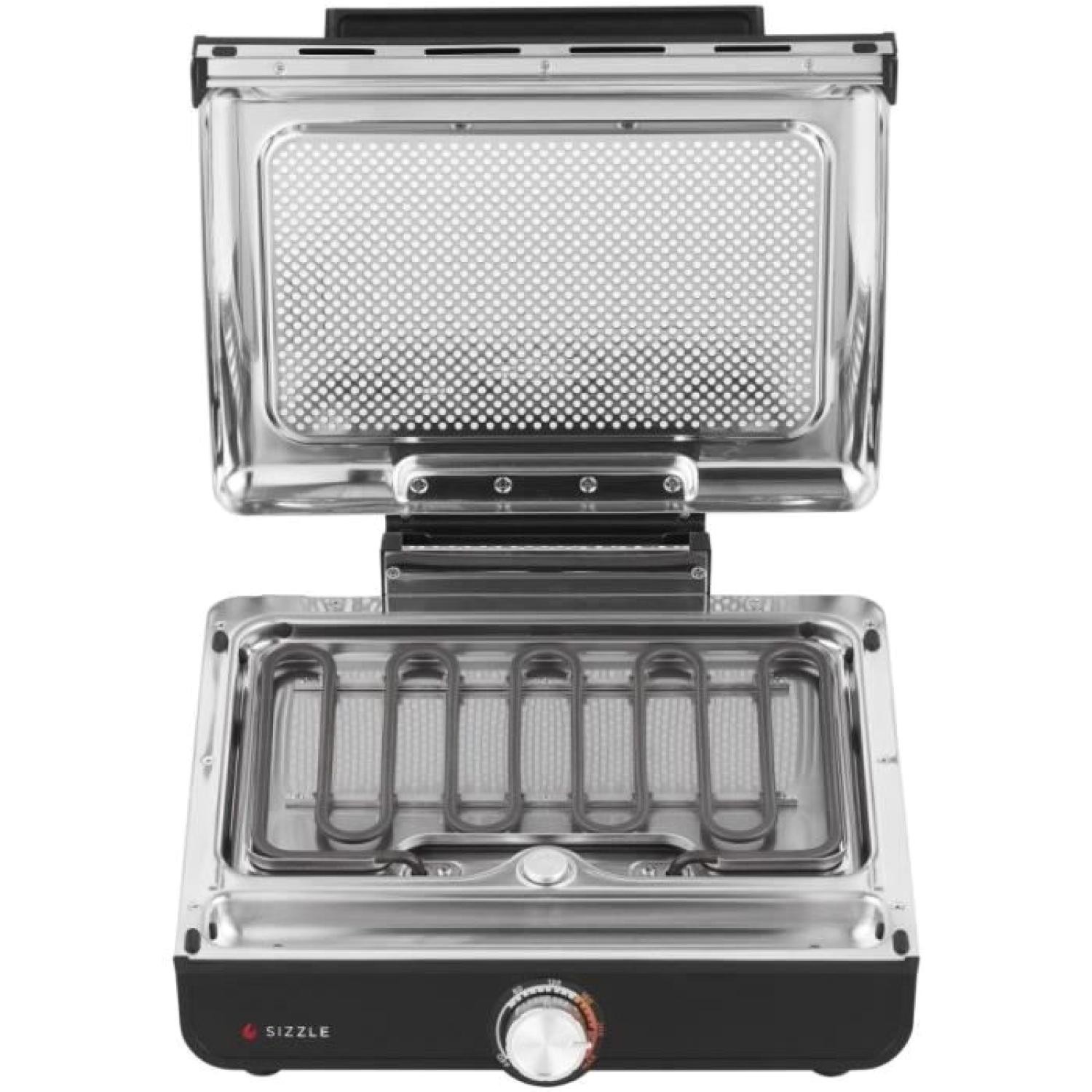 Ninja Sizzle GR101EU grill de table plancha électrique interchangeable pour viande