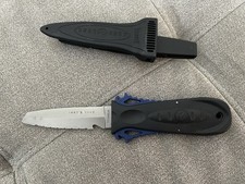 Aqualung Titanium dive knife/ Scuba knife