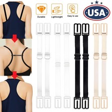 8  Bra Strap Holders for Slipping Women Non-Slip Bra Strap Holder Elastic Clips