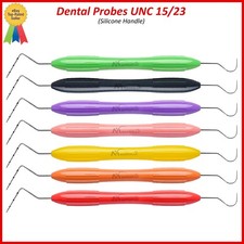 Dental Periodontal Probes UNC 23/15 Explorer Instruments Silicone Handle
