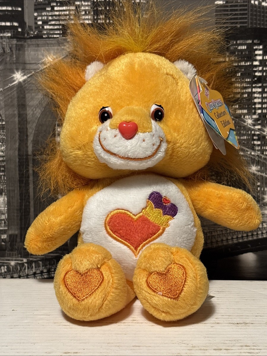 care bear cousins brave heart Lion Collector Edition 8” Plush