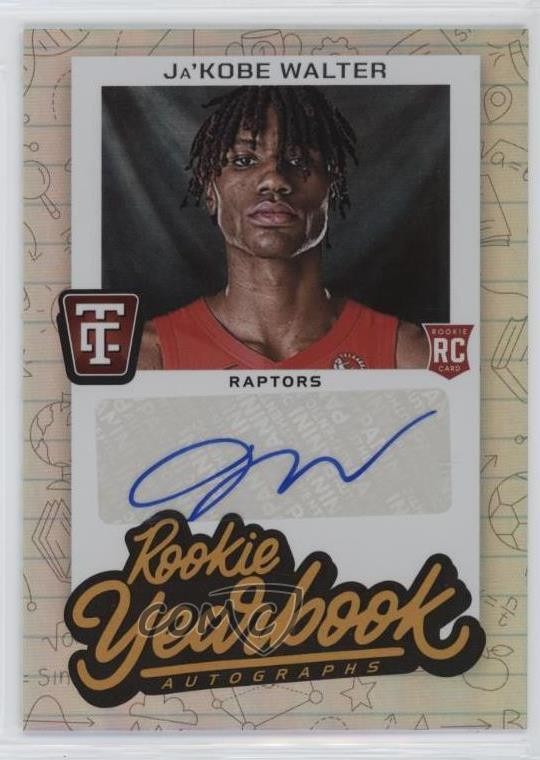 2024-25 Totally Certified Rookie Yearbook Autgraphs Ja'Kobe Walter Auto RC uk2