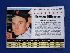 Top 10 Harmon Killebrew Baseball Cards 17