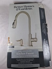 Better Homes  Gardens Kitchen Faucet Pull Down Sprayer Soap Dispenser New