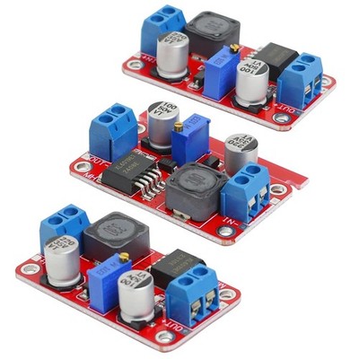 3 Stück Step Up Converter Einstellbare DC 3V-35V auf 5V-40V Booster-Module 