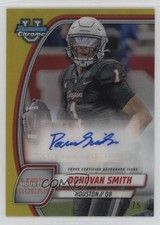 2024 Bowman U Chrome Prospect Yellow Refractor 10/75 Donovan Smith Auto 15al