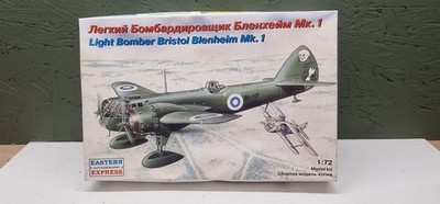 Eastern Express Light Bomber Bristol Blenheim MK.1 Plastikmodellbausatz im Maßstab 1:72