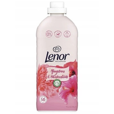 6,07 /L - 6x Lenor Weichspüler - Pfingstrose & Hibiskusblüte- 56 Wäschen/ 1400ml