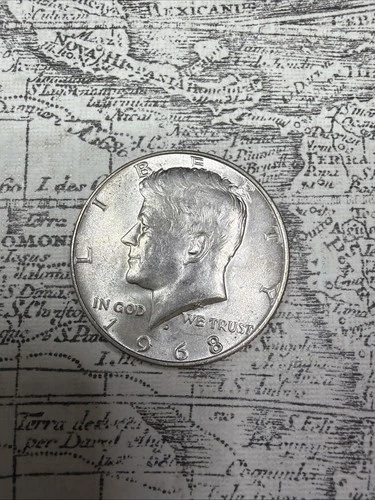 1968 D 40% Silver Kennedy Half BU - KH01