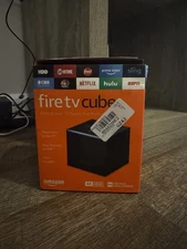 Amazon Fire TV Cube 1st Gen. Streaming Media Player with Voice Remote 4K HDR