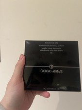 Image of GIORGIO ARMANI Luminous Silk Sunlit Creamy Bronzing Powder # 90 18 g New