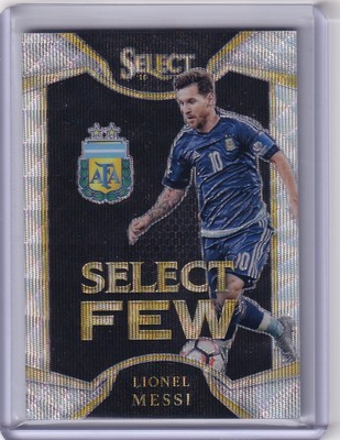 2016-17 Panini Select Soccer Lionel Messi Select Few Argentina Barcelona