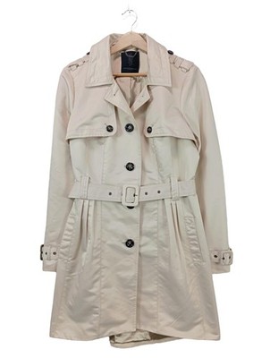 PHILOSOPHY BLUES ORIGINAL Übergangsmantel Damen Mantel Gr. DE 40 creme