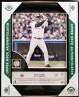 JASON GIAMBI & GARY SHEFFIELD UPPER DECK 8x10 AUTHENTIC PIECE OF THE GAME FRAMED — photo 1