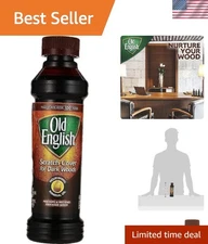 Old English Scratch Cover for Dark Woods - 8oz Restoration Solution. Glossy