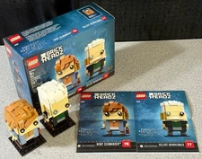 LEGO 41631 BRICKHEADZ Fantastic Beasts #76 Newt #77 Grindelwald 2018 247pc USED
