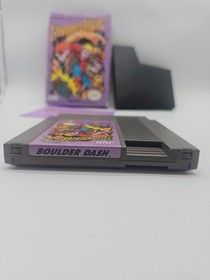 Boulder Dash (Nintendo Entertainment System, 1990) NES CIB COMPLETE