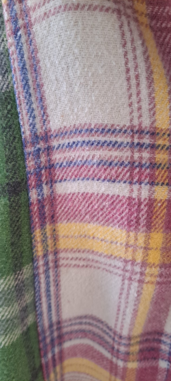 Easel Patchwork Plaid Flannel Cottagecore Button-… - image 13