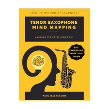 Tenor Sax Mind Mapping: A Mnemonically Color-Coded Saxophone Fingering Chart ...