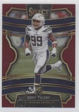 2019 Panini Select Concourse Maroon Prizm 124/149 Jerry Tillery #84 0c6