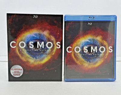 Cosmos: A Spacetime Odyssey (Blu-ray, 2014, 4-Disc Set) w/ Slipcover NEW/SEALED