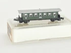MÄRKLIN MINI-CLUB Z GREEN SECOND CAR TYPE THUNDERBOX +++