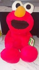 Vintage ELMO Plush Large 26" Sesame Street Tyco 1996 Original Tag Attached