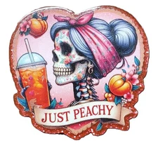 50% OFF - Just Peachy - Acrylic Planar Resin Flatback Charms For Badge Reels