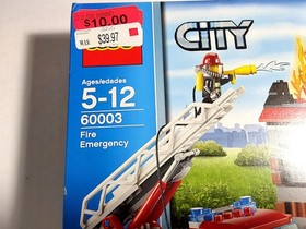LEGO CITY: Fire Emergency (60003) New in Sealed Box Retired