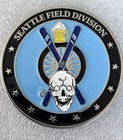 Drug Enforcement Administration Seattle Division Bend Oregon DEA Police Coin — photo 5