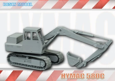 DIESEL DOG MODELS OO Gauge 1-76 scale Hymac 580c Excavator resin kit ( Variations Available)