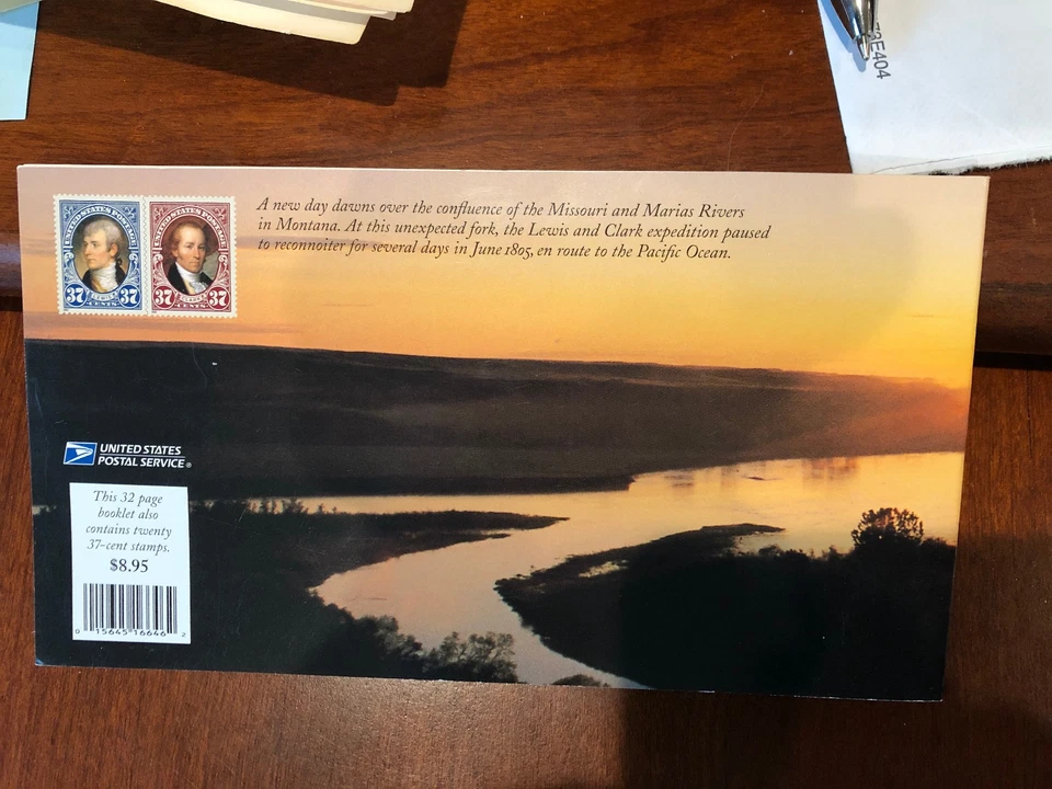 37c Lewis and Clark booklet stamps, mint & used, plus presentation booklet - Image 4 of 4