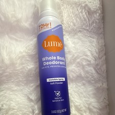Lume Whole Body Deodorant Invisible Spray Soft Powder Aluminum-Free 3.6 oz