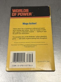 WORLDS OF POWER #1 MASTER BLASTER PAPERBACK BOOK NES NINTENDO VIDEO GAME SERIES