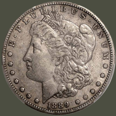 1889 Carson City $1 Morgan Silver Dollar , 90% Silver Coin