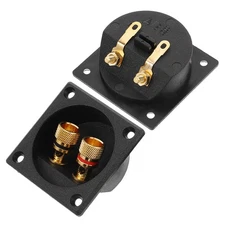 2Pcs Binding Post Cup Connector for Speaker Box Terminal with Easy Installation