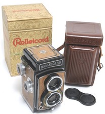  Rollei Rolleicord TLR special leatherette w. Schneider Xenar 3.5/75mm lens mat