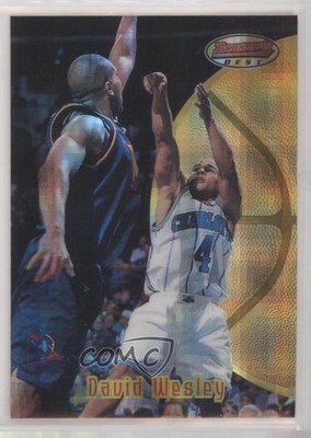 1997-98 Bowman's Best Atomic Refractor David Wesley #3 6o3