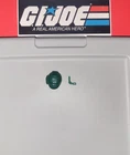 GI Joe Scoop 1989 Helmet + Mic Accessories Original 80's Hasbro Unbroken