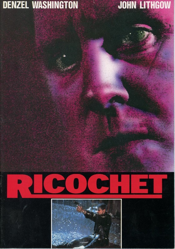 Ricochet (1991) Japanese movie program - free shipping