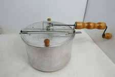 The Genuine Whirley-Pop Stovetop Popcorn Popper Hand Crank Wabash Valley Farms