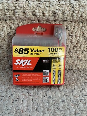 Skill 100 Piece Drill Bit Set (#45102)
