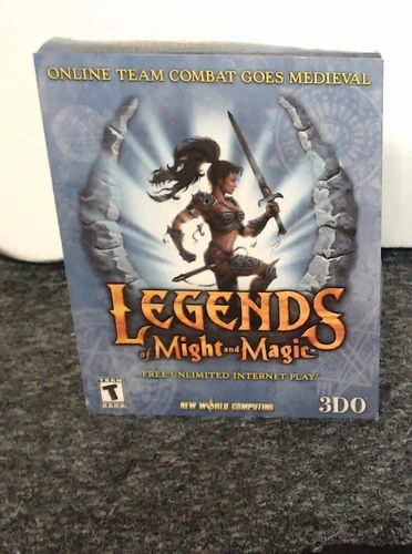 Legends of Might and Magic Pc New Big Box XP Sword Slashing Medieval World READ