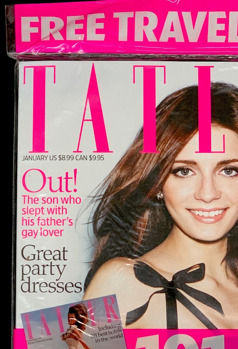 TATLER MAGAZINE January 2008 & Travel Guide- Mischa Barton