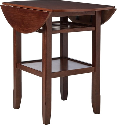 Acme Tartys Counter Height Table in Cherry - Picture 3 of 7