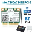 Intel 7260HMW Dual Band 802.11ac WiFi Bluetooth 4.0 Wifi Card 2.4G/5G for Laptop