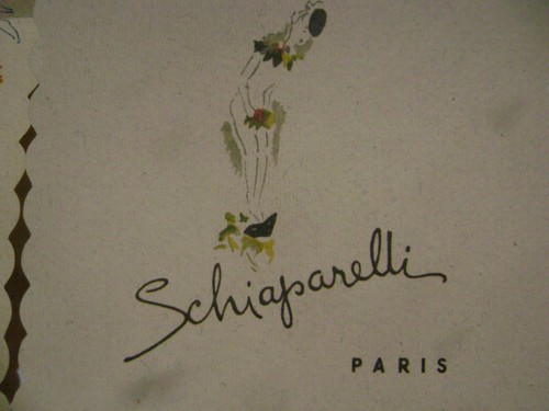 SCHIAPARELLI paris carte parfumée parfum shocking - Picture 5 of 5