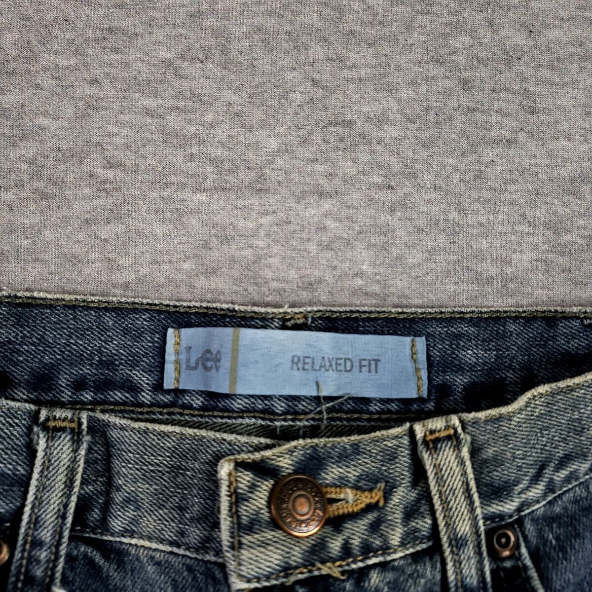 Vintage Lee 34x32 Relaxed Fit Jeans Heavy Denim Baggy Loose Vintage Lee 34x32 Relaxed Fit Jeans Heavy Denim Baggy Loose